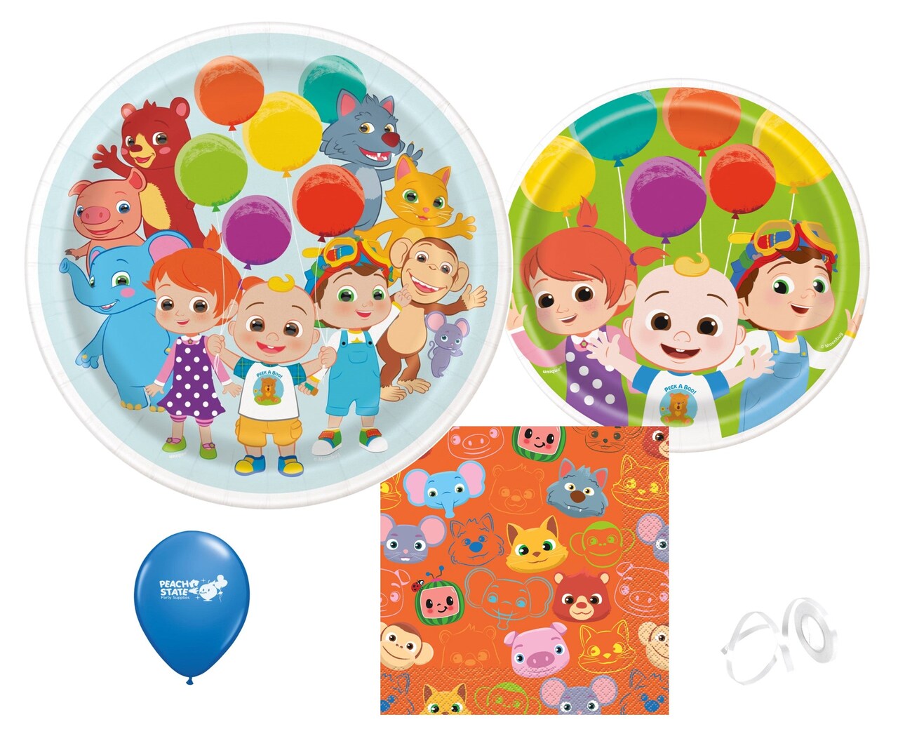 Cocomelon Birthday Party Supplies | Cocomelon Decorations | Cocomelon Tableware
